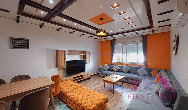 Lumineux appartement meublé sur Lotinord a louer